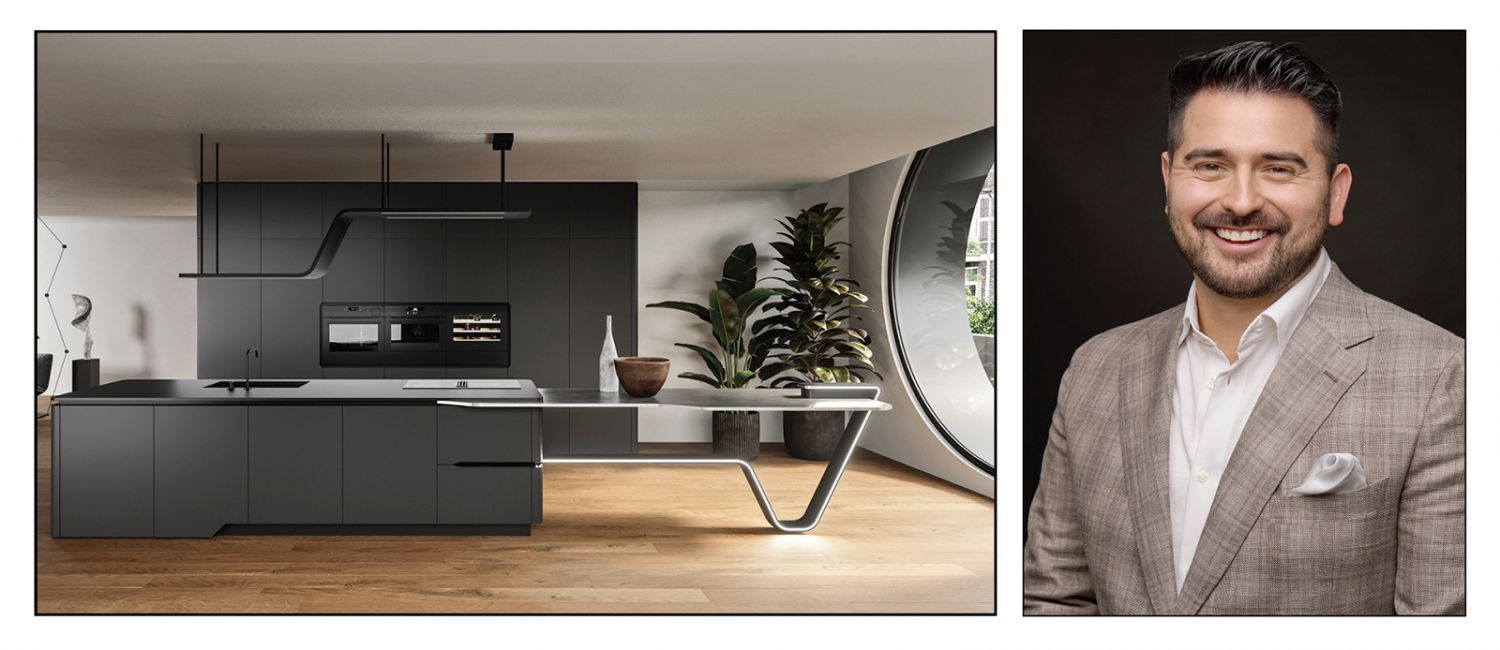 Kitchen becomes art inside new showroom