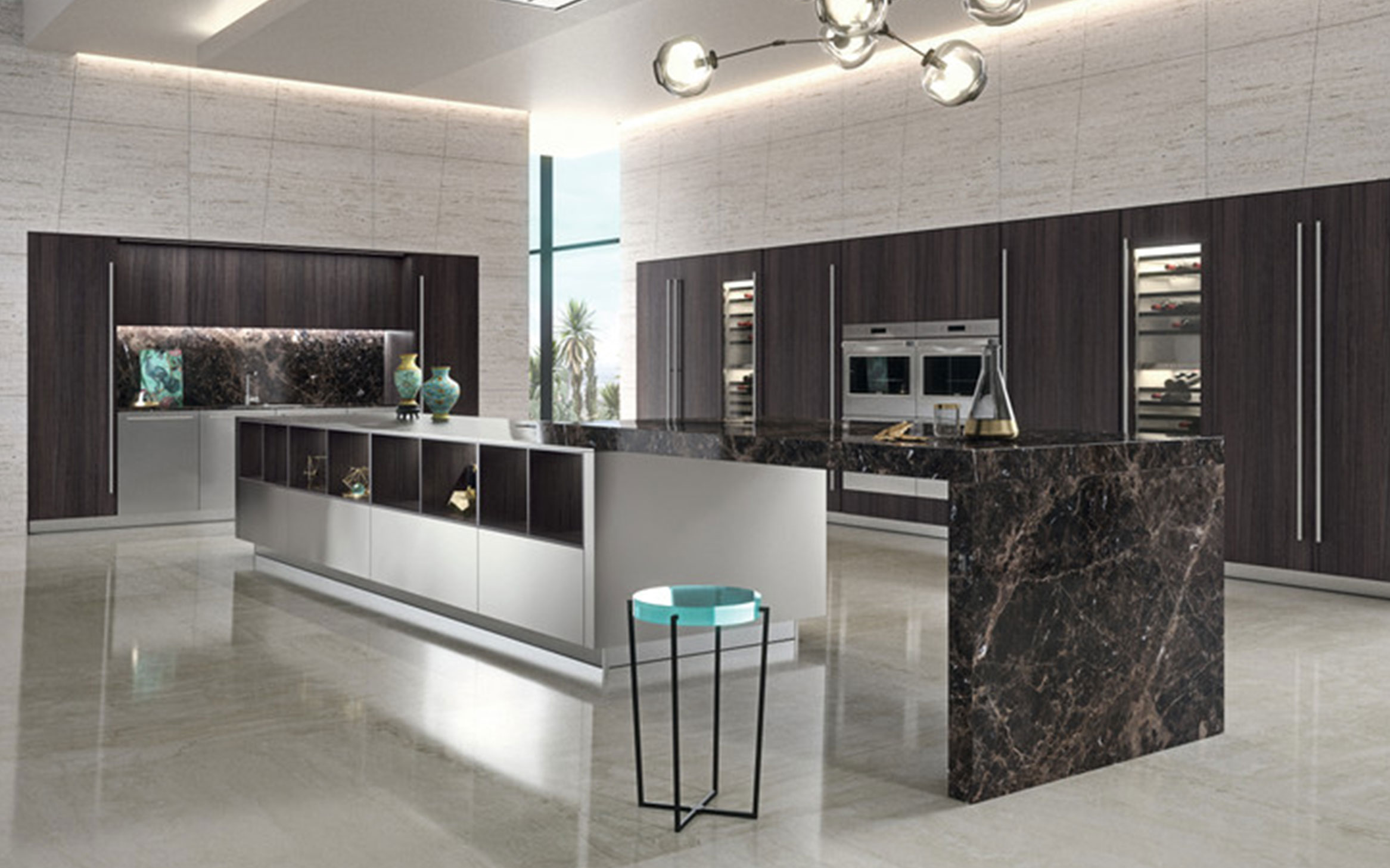snaidero america opera minimal kitchen