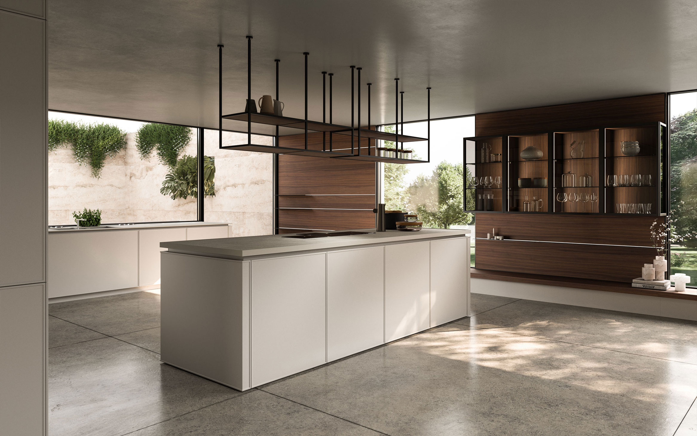 Snaidero Dallas Italian Design Kitchens. Model Quadra